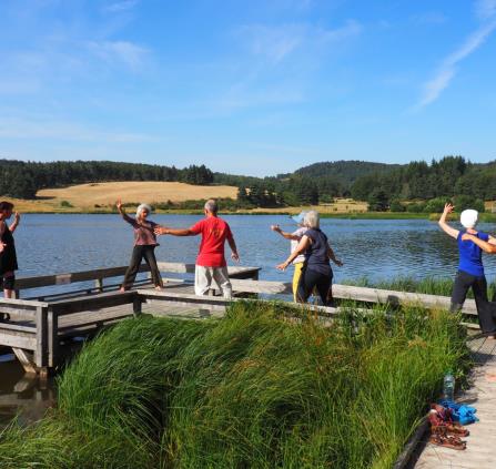QiGong au lac du Moulinet