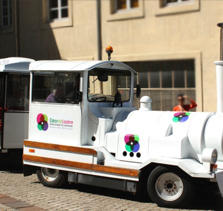 petit train, visite, mende
