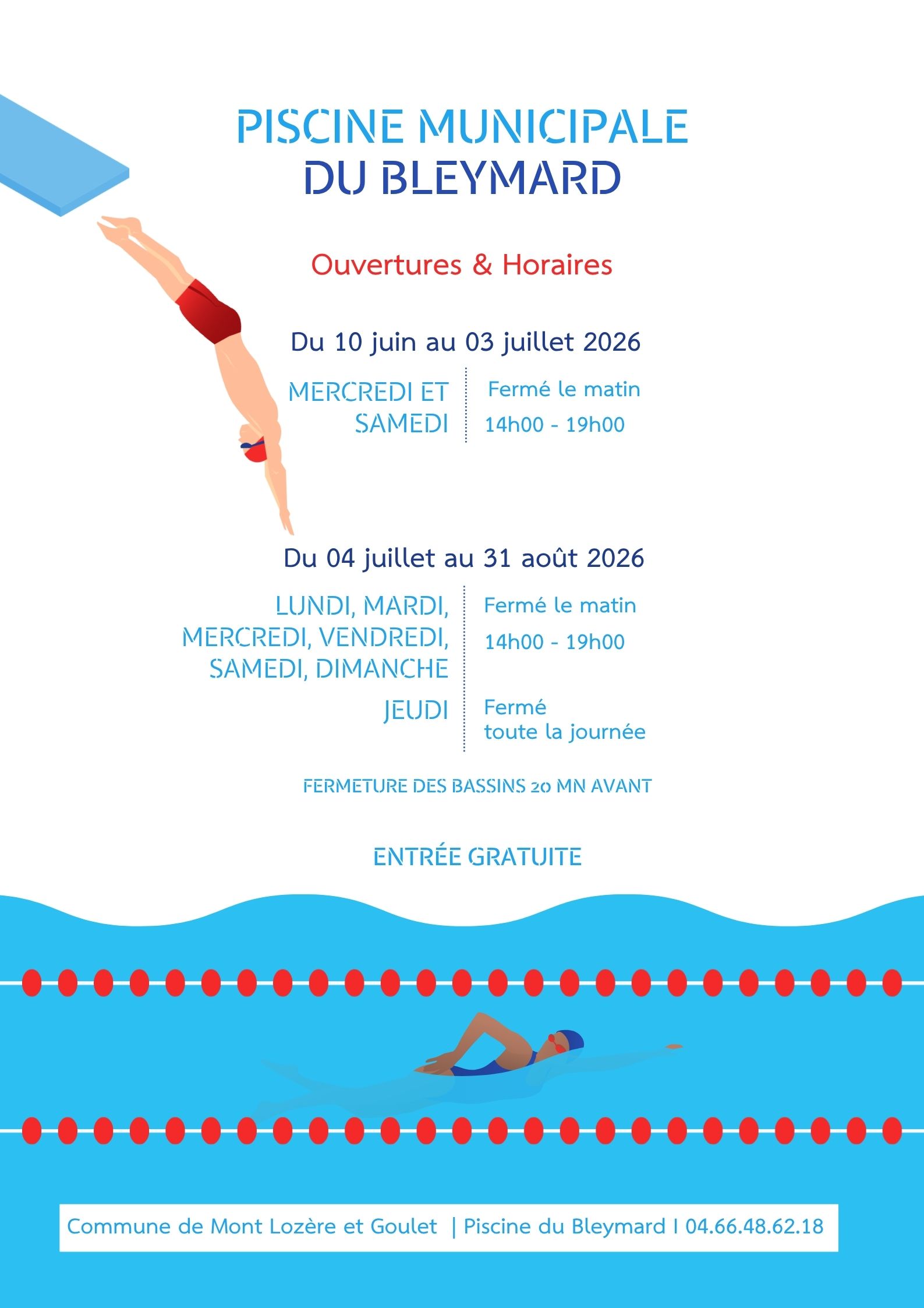 PISCINE MUNICIPALE DU BLEYMARD — photo 3
