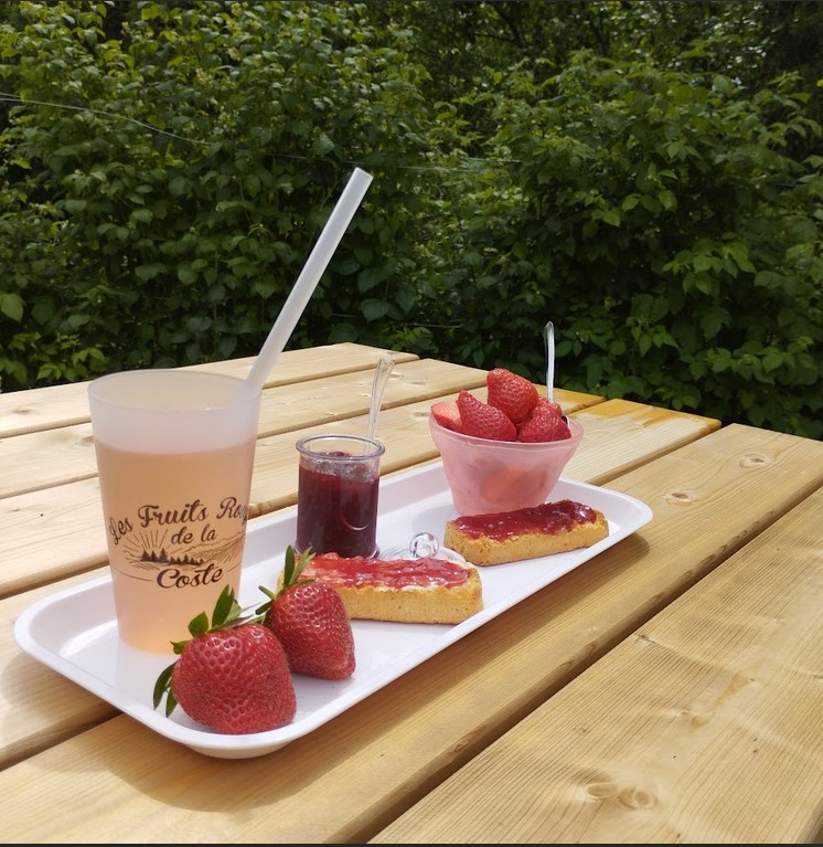 LES FRUITS ROUGES DE LA COSTE