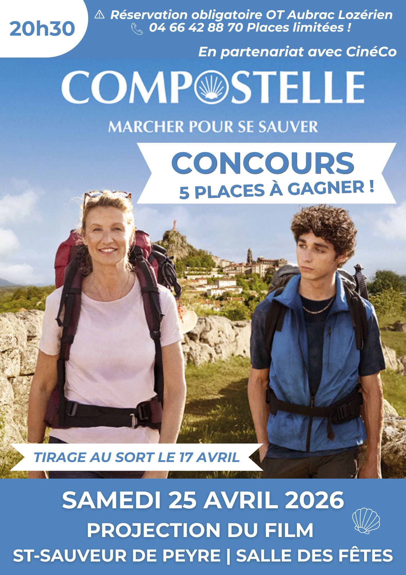 PROJECTION DU FILM COMPOSTELLE
