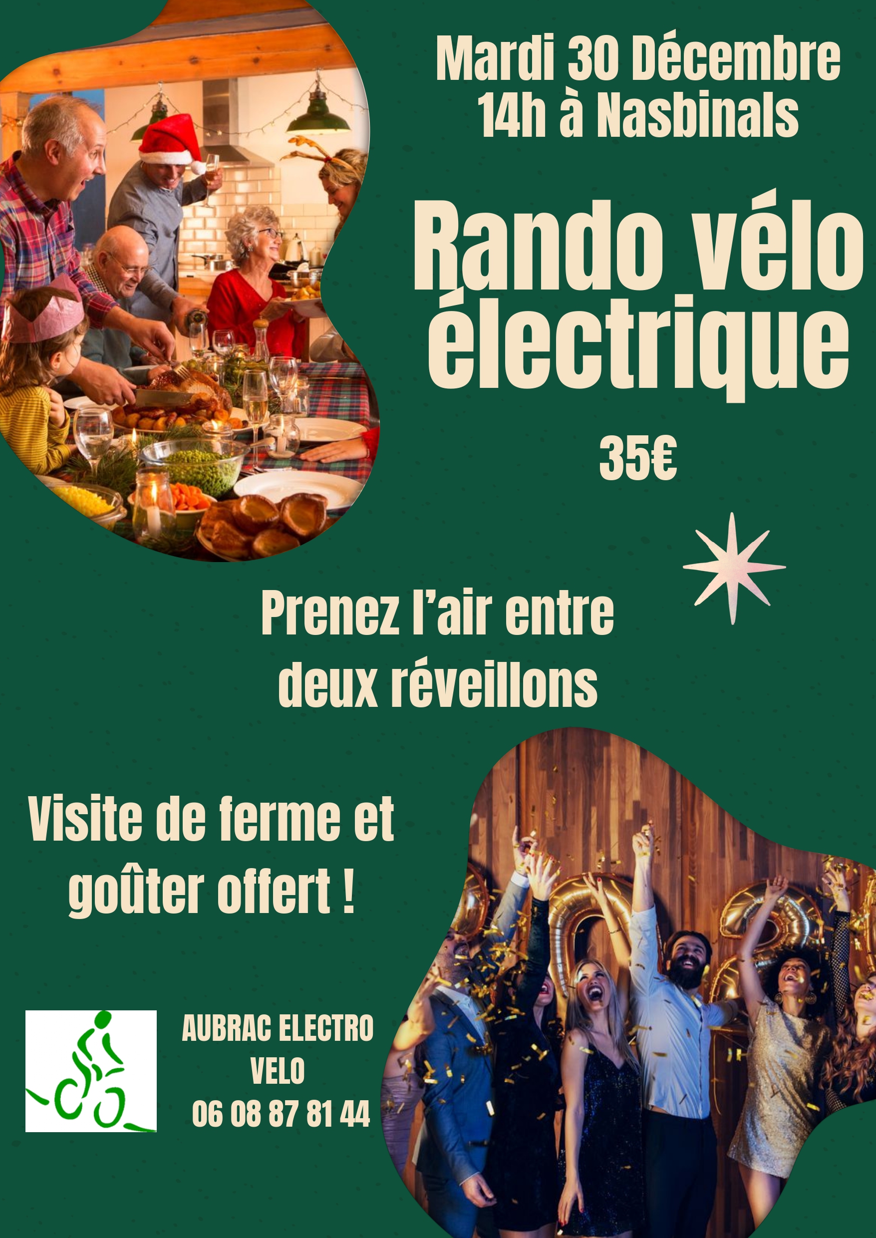 RANDO VELO ELECTRIQUE & VISITE DE FERME