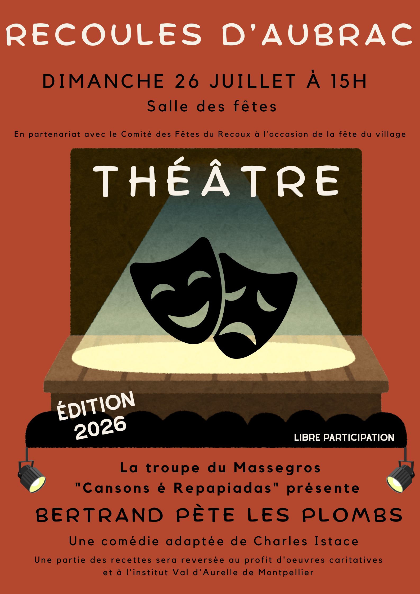 THÉÂTRE BERTRAND PÈTE LES PLOMBS"