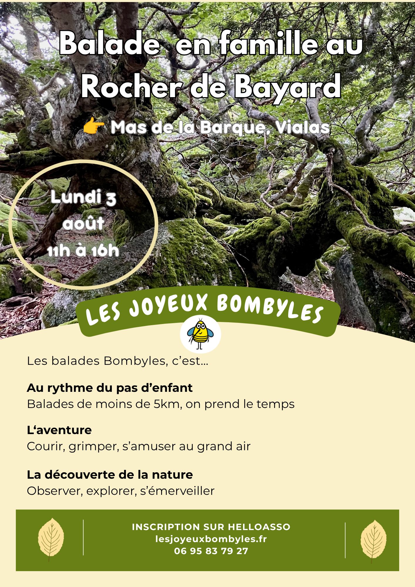 BALADE NATURE EN FAMILLE AU ROCHER DE BAYARD