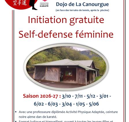 SEFL DEFENSE LA CANOURGUE 2026