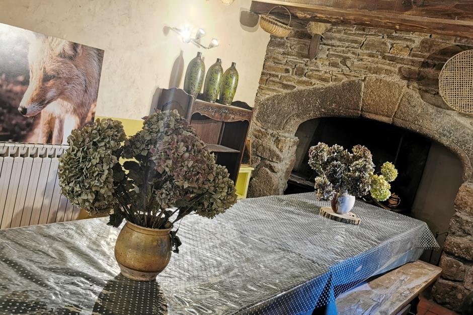 Salle à manger - gite dans les Cevennes 