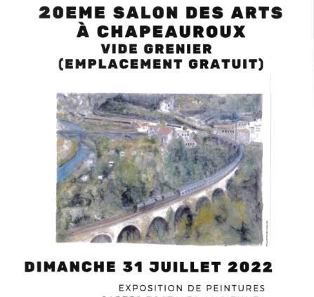 Salon des Arts - Chapeauroux -31-07