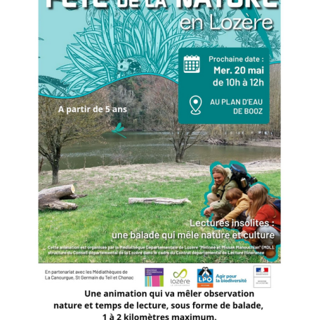 Fete de la nature en lozère : Balade lectures insolites