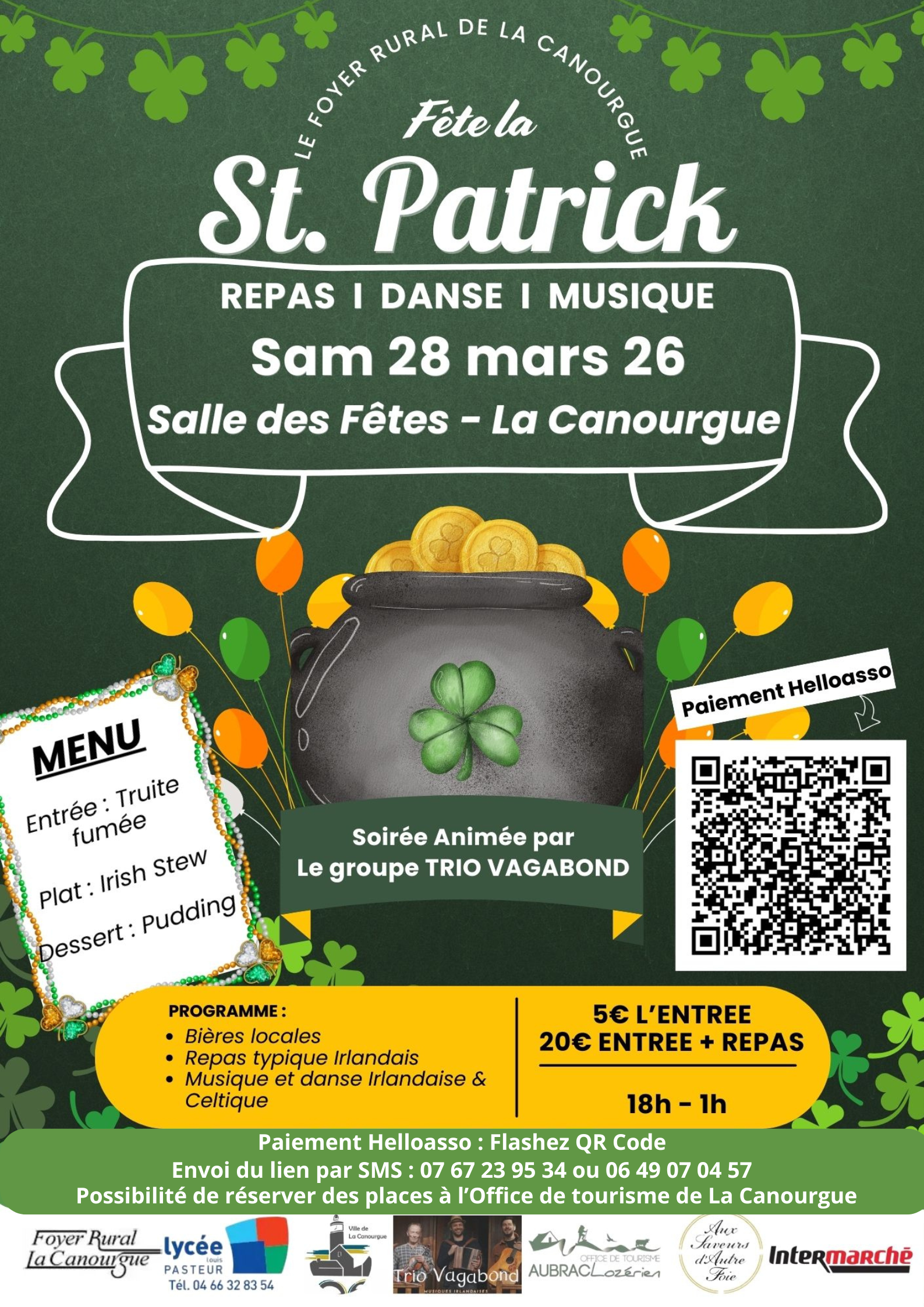 FÊTE DE LA SAINT PATRICK
