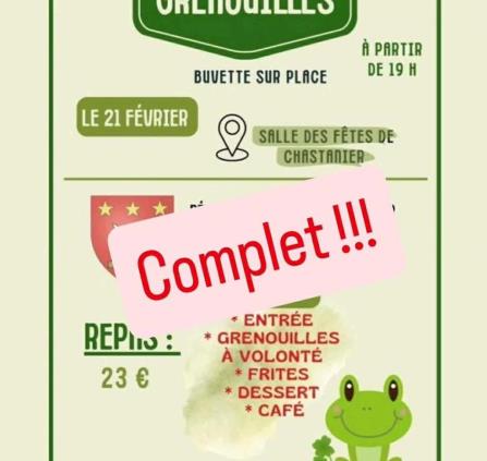 Soirée grenouilles 21-02