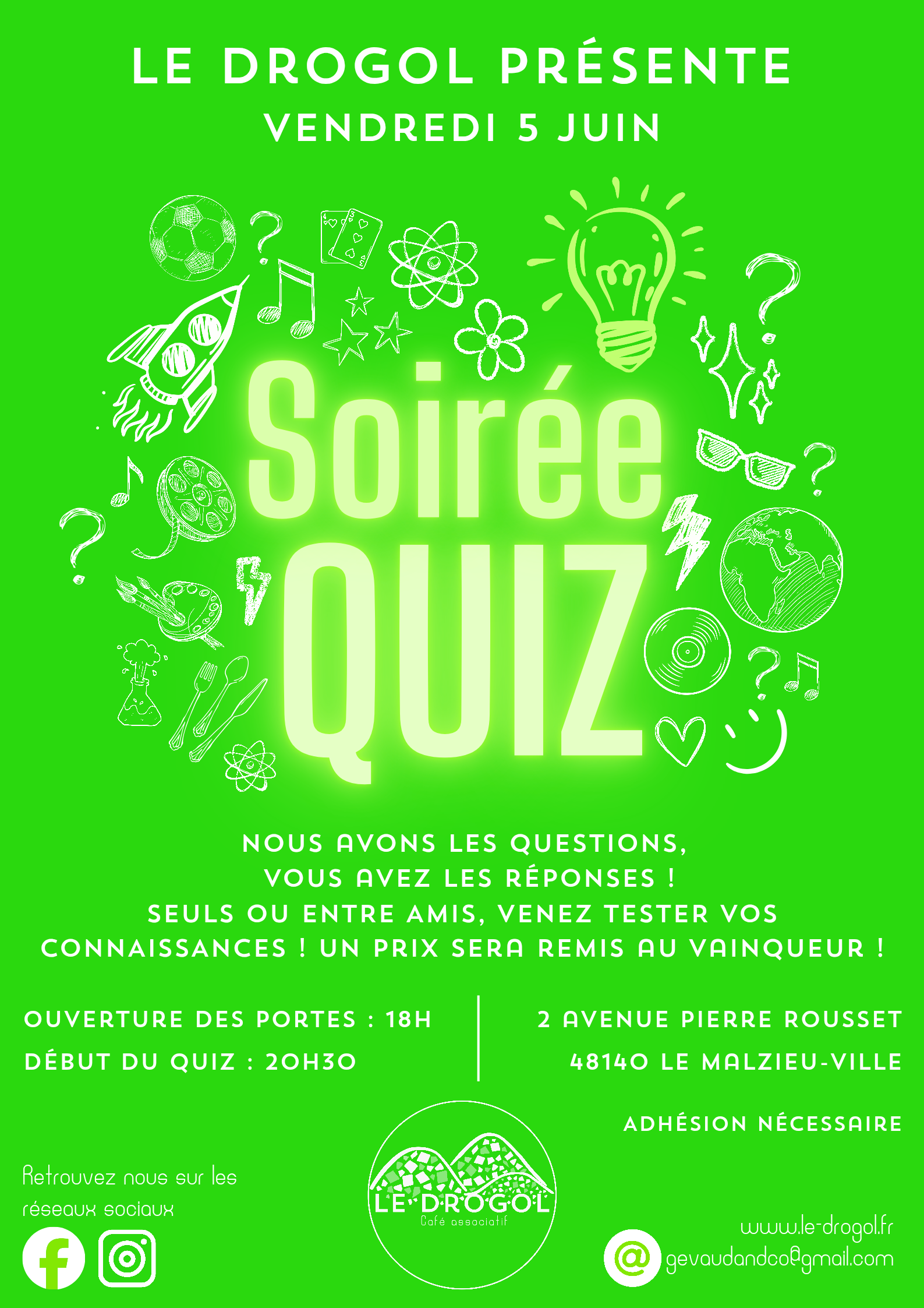 SOIRÉE QUIZ