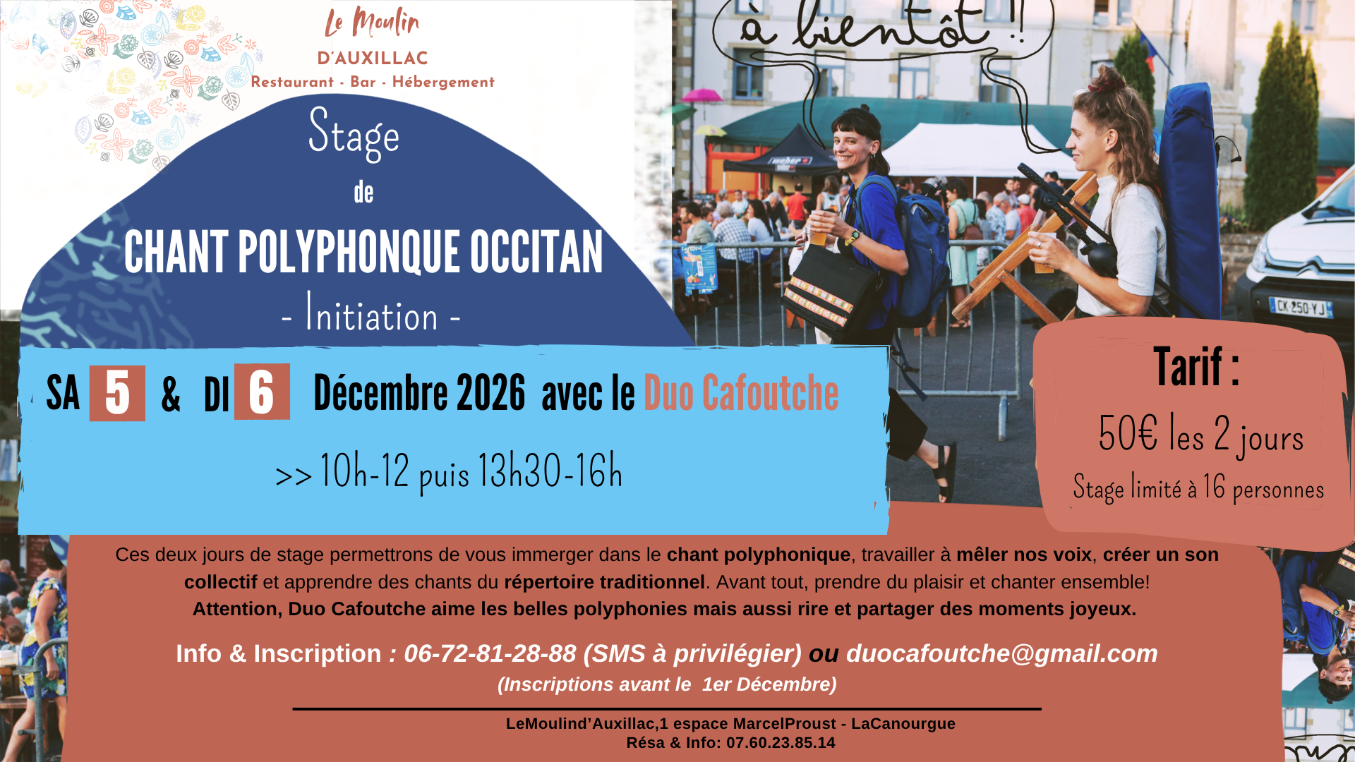 STAGE DE CHANT POLYPHONIQUE OCCITAN