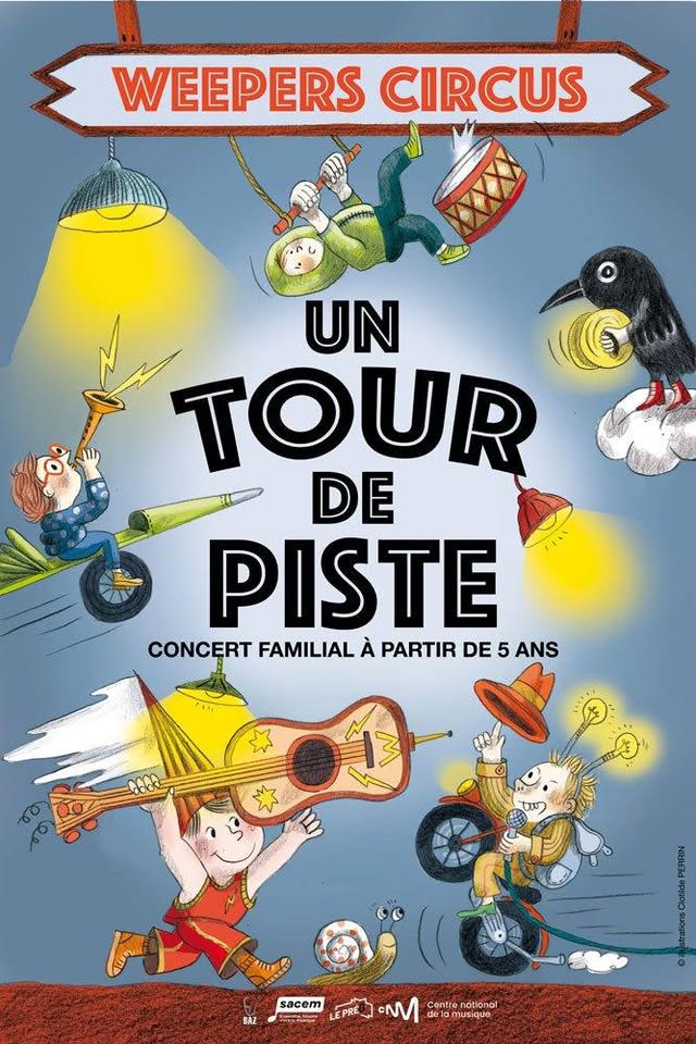 TOUR DE PISTE - WEEPERS CIRCUS