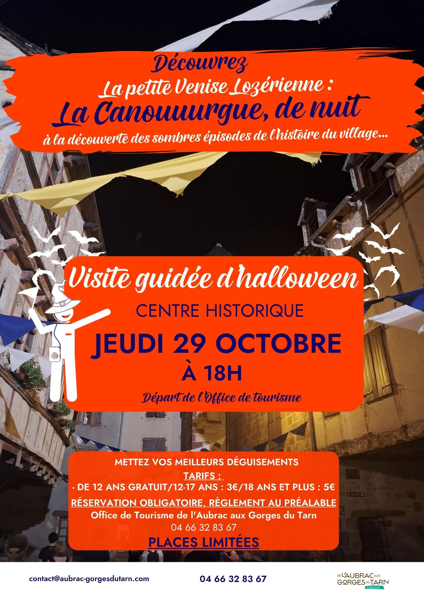 VISITE GUIDÉE D'HALLOWEEN