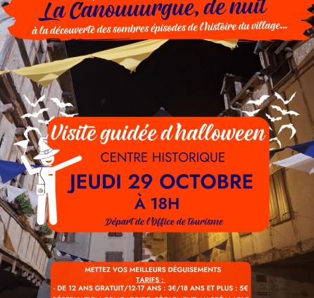 VISITE GUIDÉE HALLOWEEN LA CANOURGUE