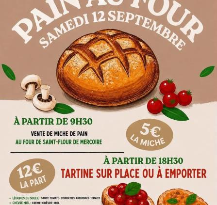 Vente Pain St Flour 12-09