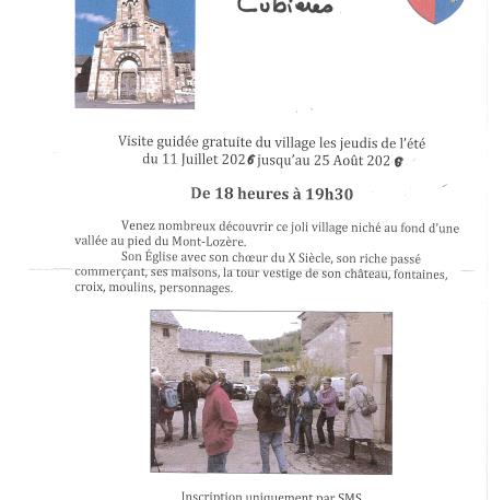 Visite guidée Cubieres