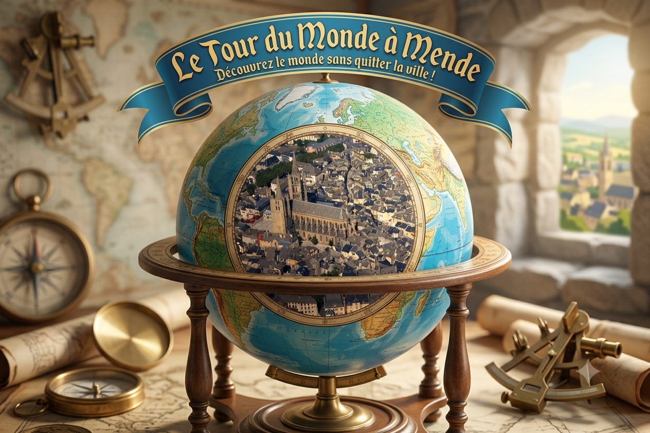 VISITE GUIDÉE : LE TOUR DU MONDE À MENDE