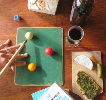 à table