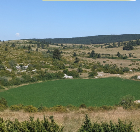 affiche balade causses et cévennes