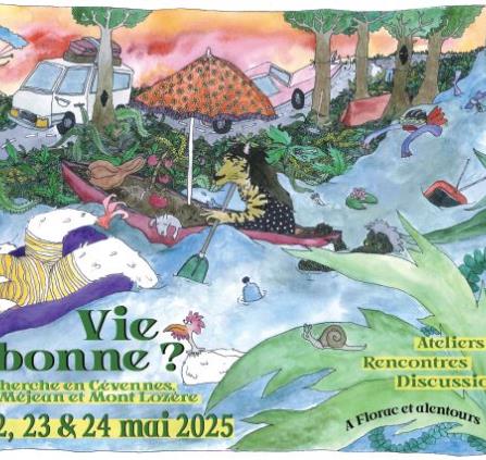 affiche la Vie Bonne 21 22 23 24 MAI