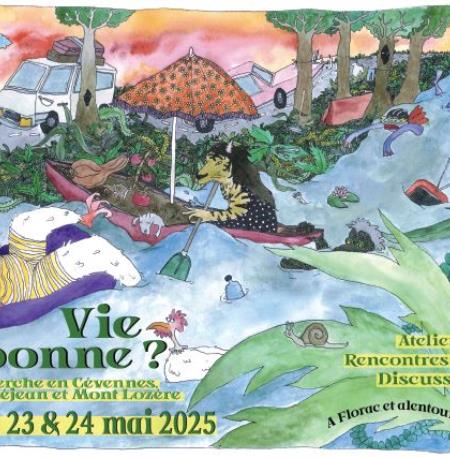 affiche la Vie Bonne 21 22 23 24 MAI