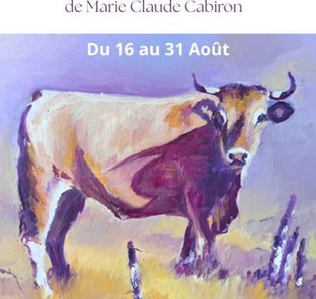 Exposiion à l'office de La Canourgue : Marie Claude Cabiron