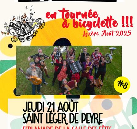 affiche tournée 2025 Saint Peyre BD