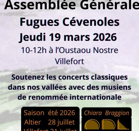 assemblee generale fugues cevenole