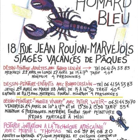 atelier homard bleu 