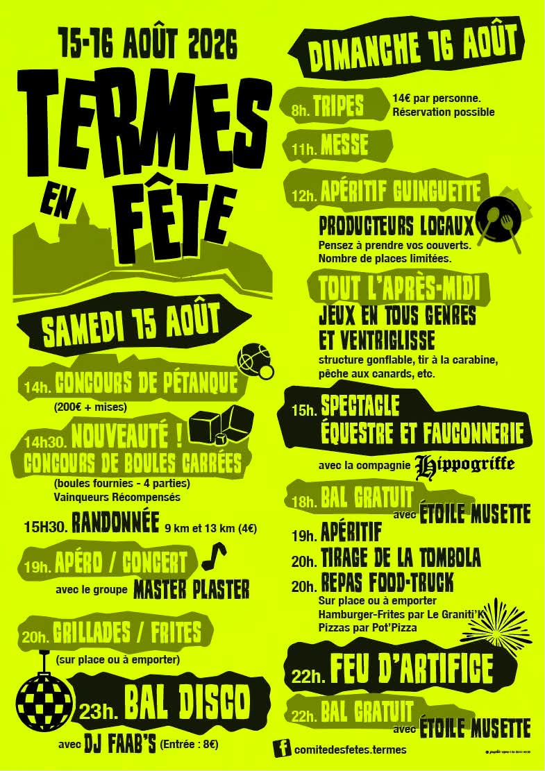 FÊTE VOTIVE TERMES