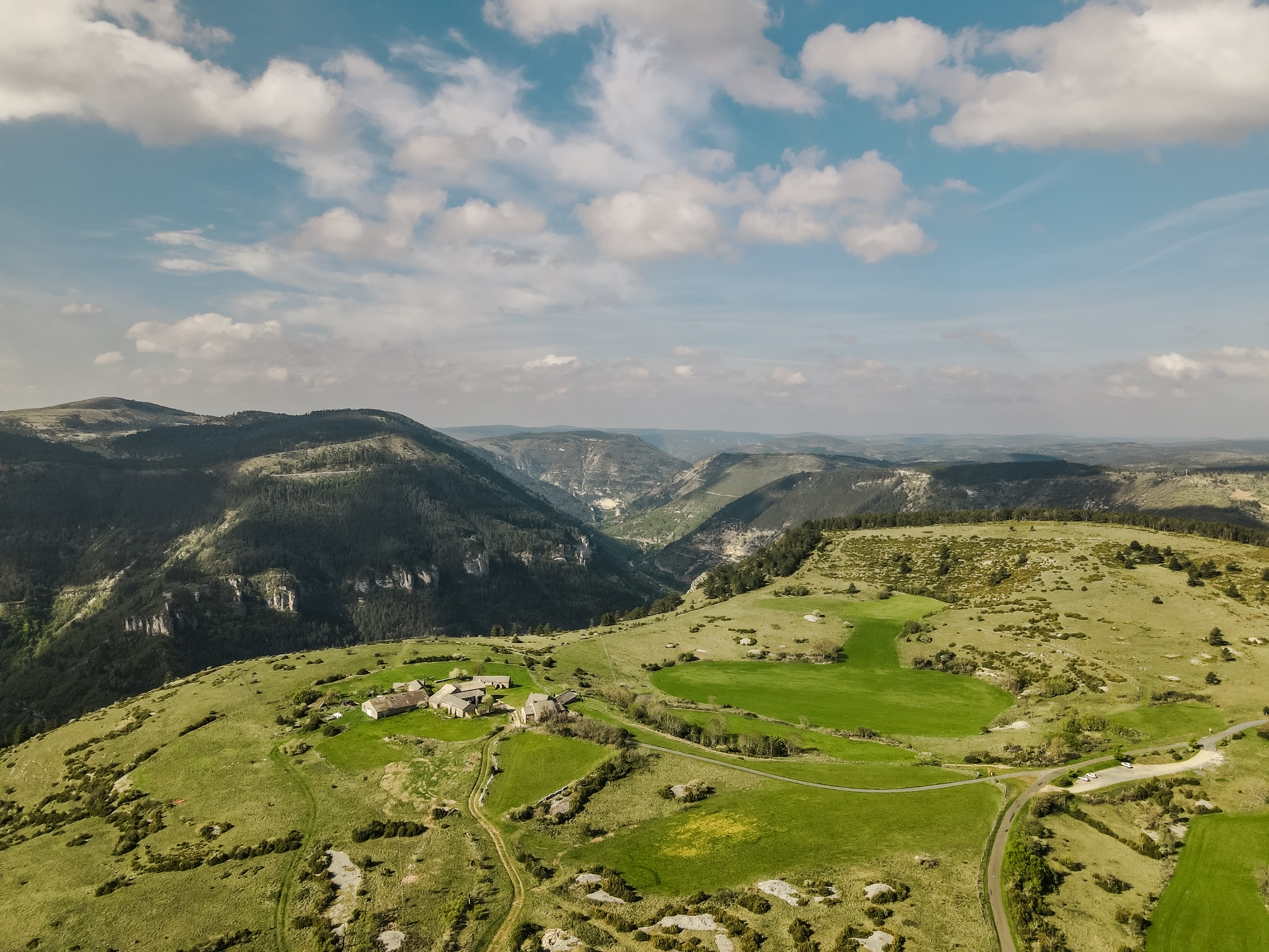 Les fermes caussenardes - Trail n°33