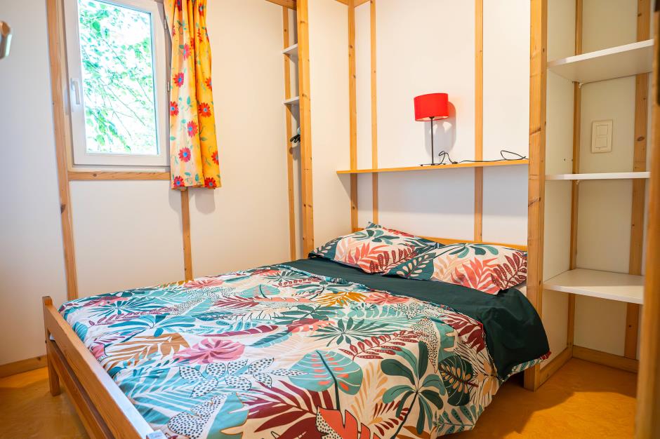 chambre parentale chalet 