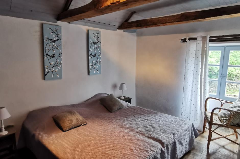 chambres gite la treille - terrasse avec vue 