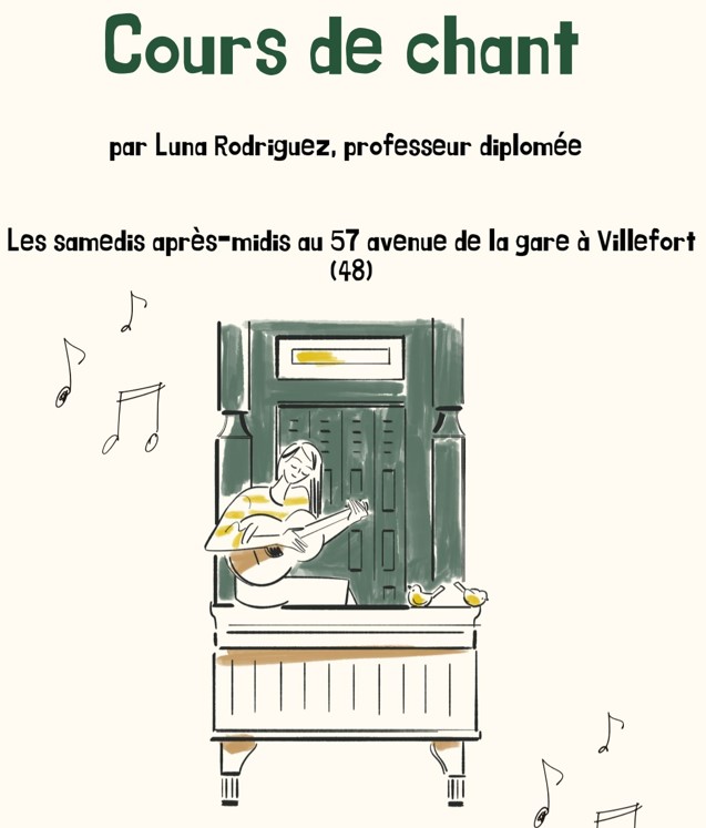 COURS DE CHANT