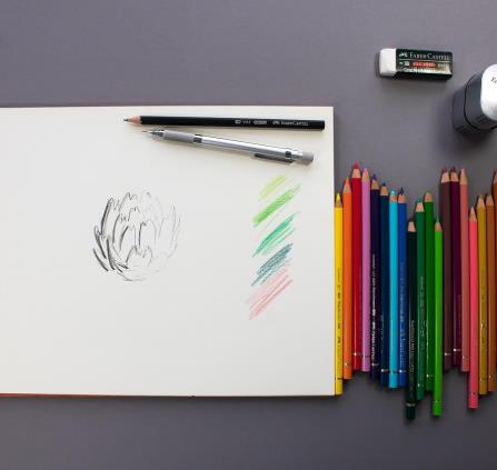 crayon dessin carnet croquis