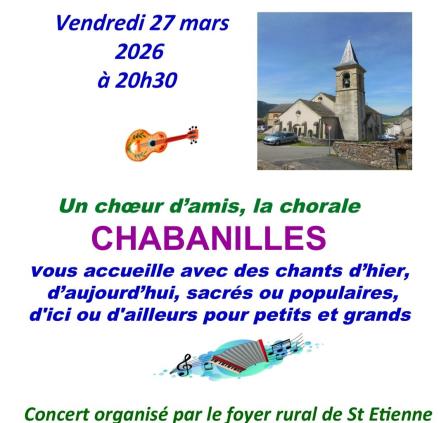 concert St Etienne du Valdonnez