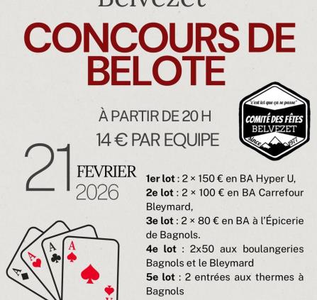 concours de belote