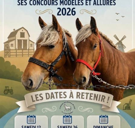 concours de chevaux de trait