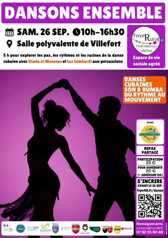 DANSONS ENSEMBLE : DANSES CUBAINES