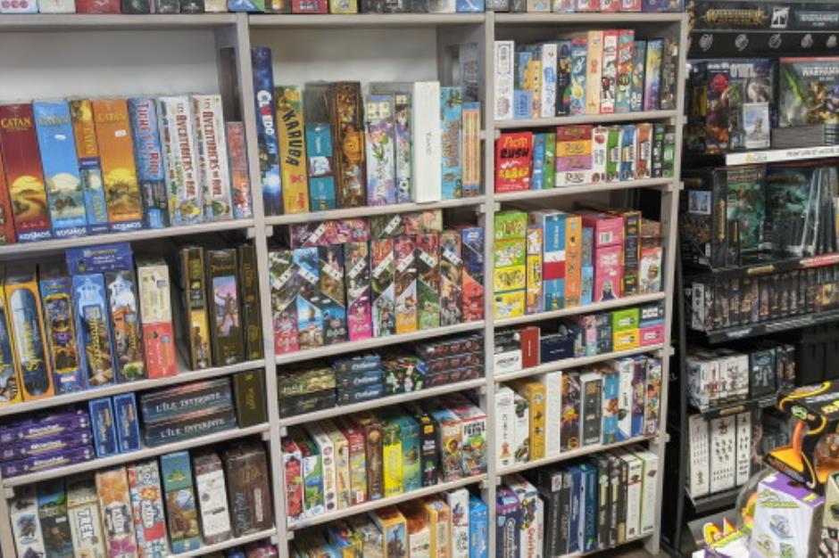 La boutique de jeux 
