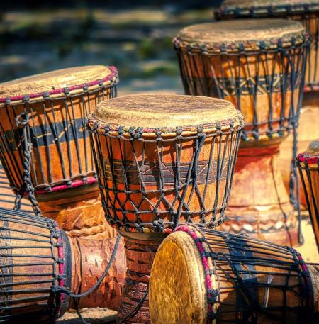 percussion tambours