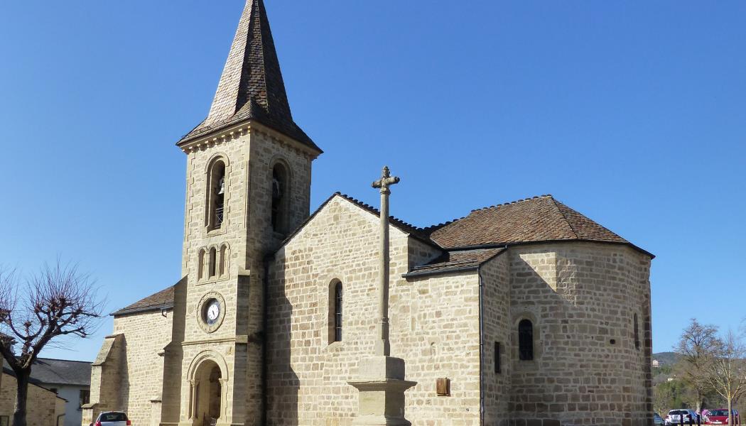 Église Montrodat Face Sud