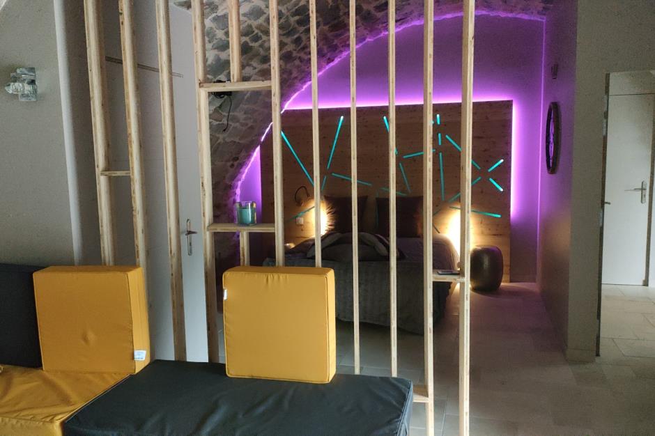 espace chambre soleil eau spa 