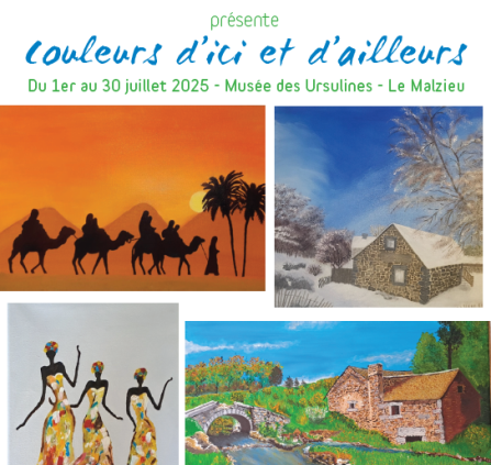 Exposition Couleurs d'ici et d'ailleurs