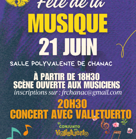 Fête de la musique à Chanac