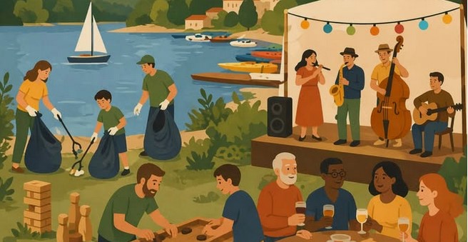 FÊTE DU LAC — visuel événement