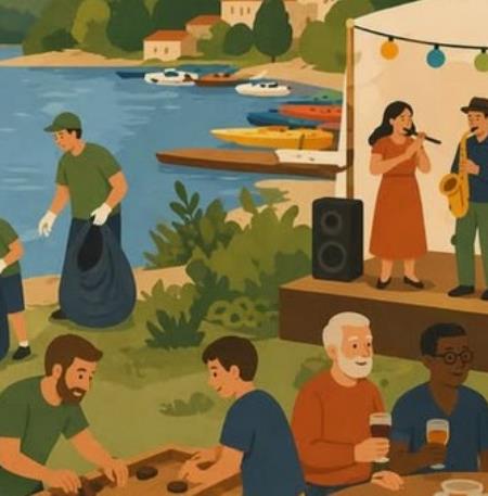 fête lac