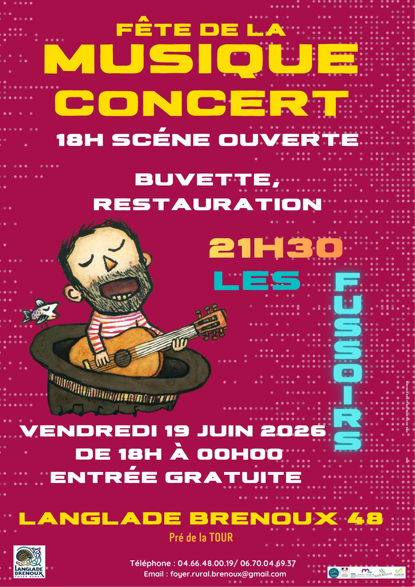 FÊTE DE LA MUSIQUE À LANGLADE