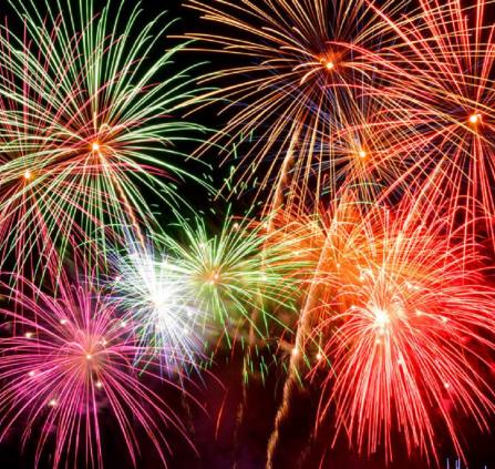 feu d'artifice